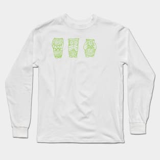 Hear, See, Speak No Evil Owlll Long Sleeve T-Shirt